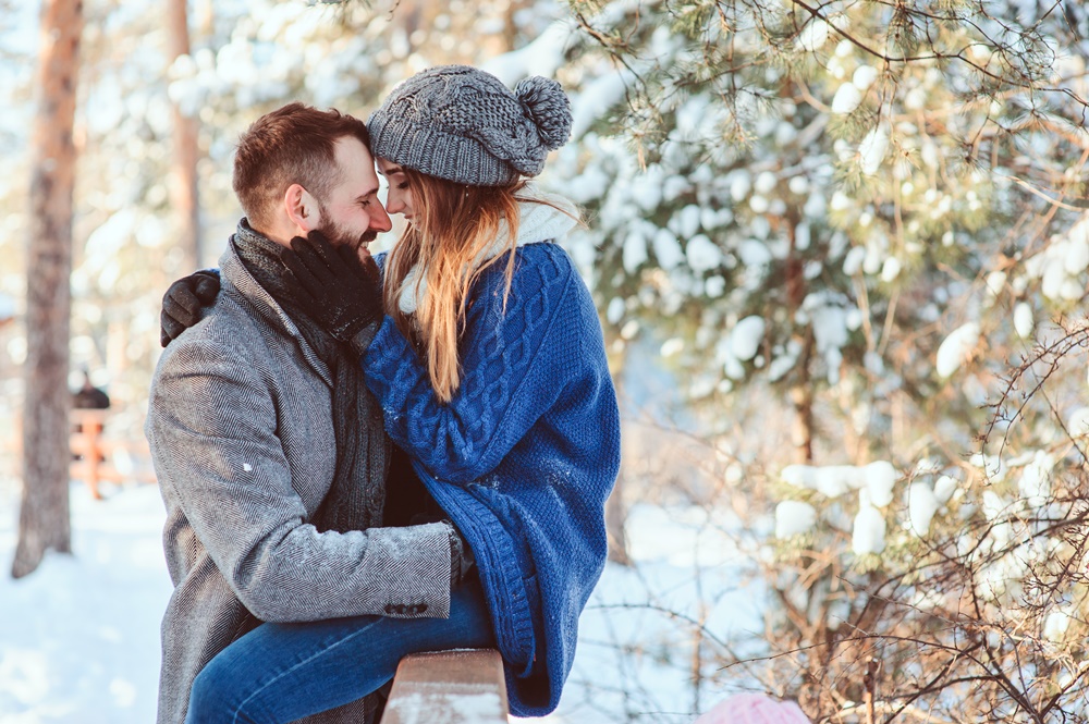 Kiss in Winter Wonderland